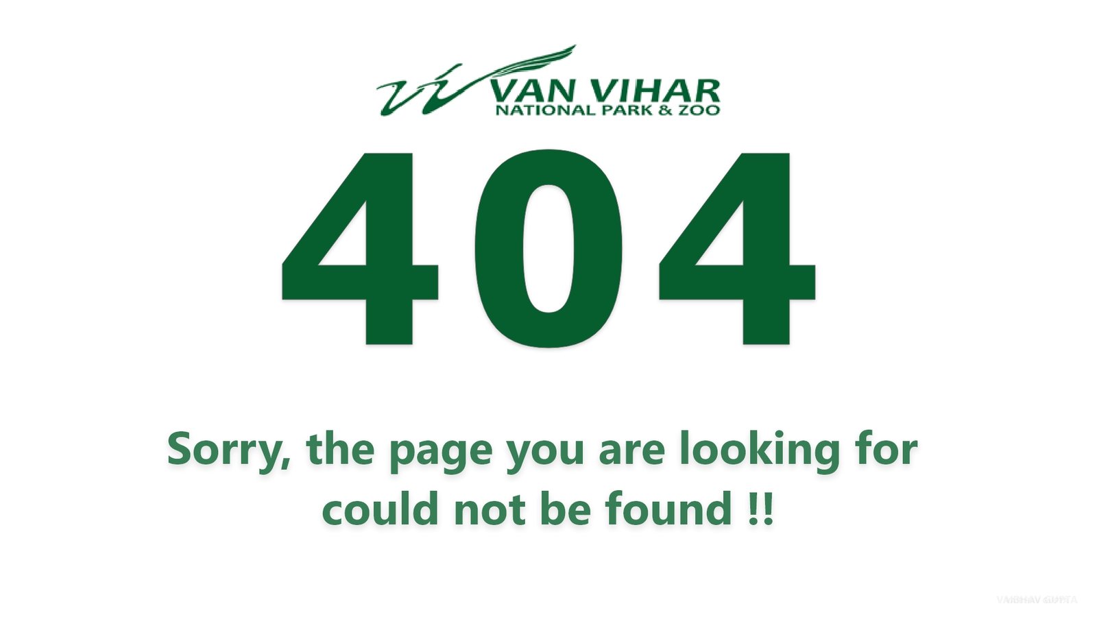 Page Not Found